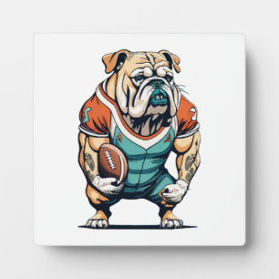 Dog Lovers Basketball Player Plaque