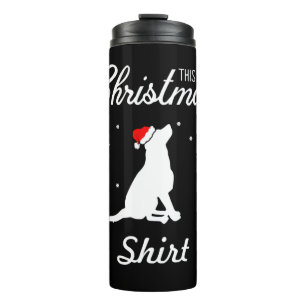 Dog Lovers Christmas Dogs Thermal Tumbler