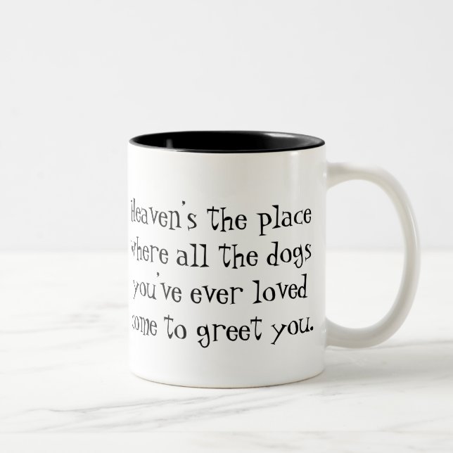 Dog Lover's Coffee Mug (Right)