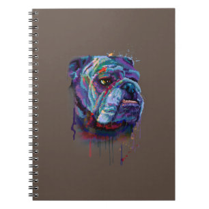 Dog Lovers   English Bulldog Gift English Bulldog Notebook
