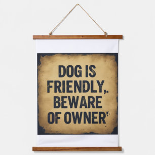Dog lovers  hanging tapestry