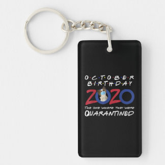 Dog Lovers | Papillon October Birthday 2020 Key Ring