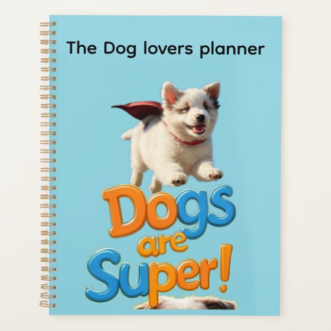 Dog lovers planner (Front)
