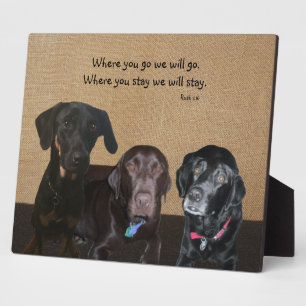 Dog Lover's Plaque