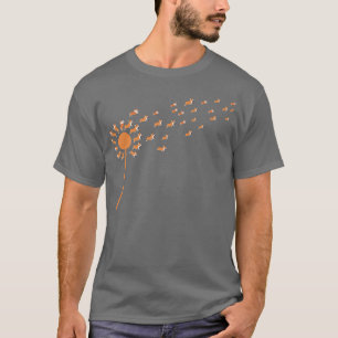 Dog Lovers Tshirt Blowing Dandelion Corgi In The W