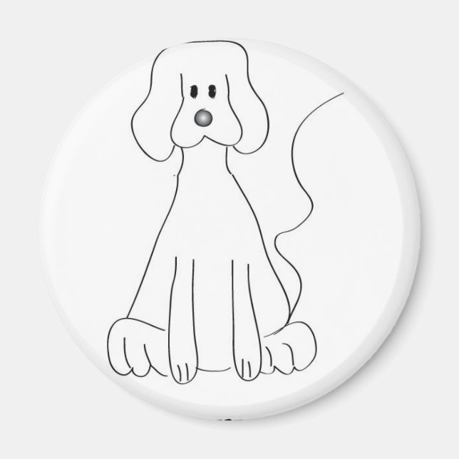 Dog Lovers United Magnet (Front)