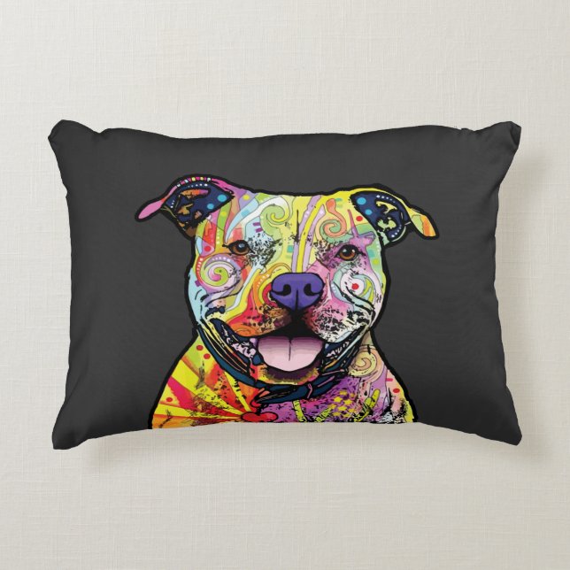 Dog lovers v01 decorative cushion (Front)