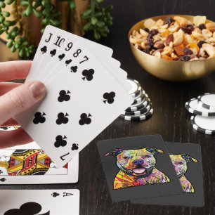 Dog lovers v01 playing cards