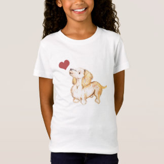 dog lovers Winnie the Dachshund youth shirt