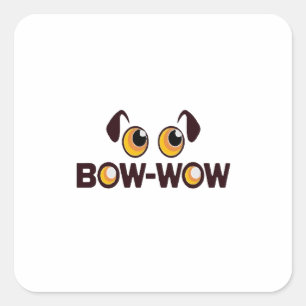 Dog Loyalty Square Sticker
