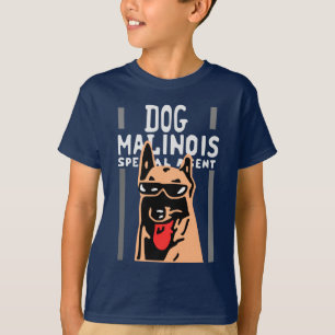 dog malinois special agent T-Shirt