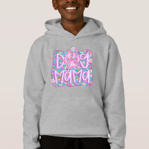 Dog Mama - Colourful Paw Love