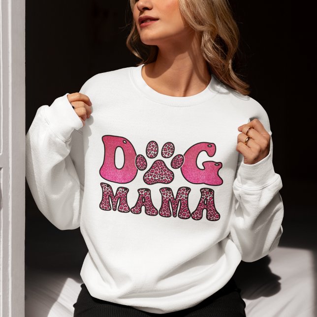 Dog Mama – Cozy Dog Lover  Sweatshirt (Creator Uploaded)