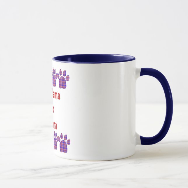 Dog Mama For Obama Mug (Right)