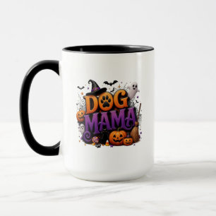Dog Mama Halloween mug