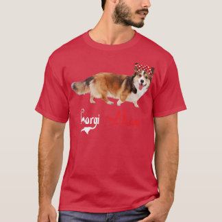 Dog Mama Puppy Mum Corgi T-Shirt
