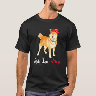 Dog Mama Puppy Mum Shiba Inu T-Shirt