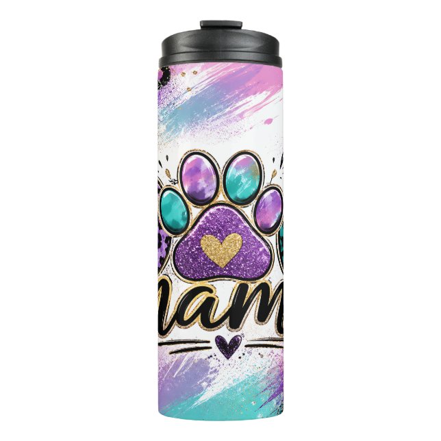 Dog Mama Thermal Tumbler (Front)