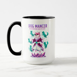 Dog Mancer Funny Fantasy Wizard Shiba Inu Pet Magi Mug