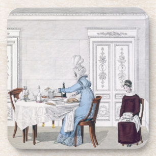 Dog Mania, plate 106 from 'Le Bon Genre, 1818 (col Coaster