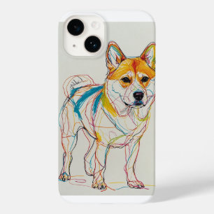 Dog,many colours Case-Mate iPhone 14 case