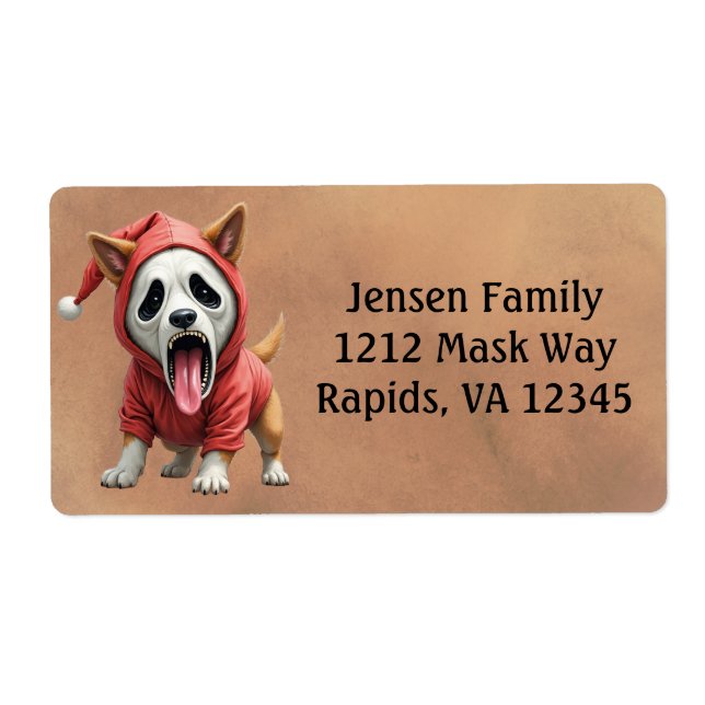 Dog Mask Halloween  (Front)