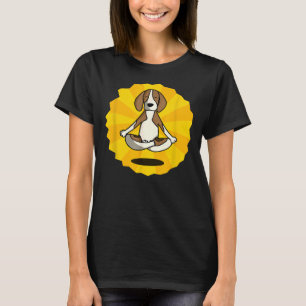 Dog Meditation Yoga Beagle Labrador Husky Sheperd  T-Shirt