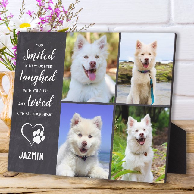 Dog Memorial Gift - Pet Loss Keepsake Dog Sympathy Plaque (Creator Uploaded)