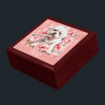 Dog Memorial Keepsake Box<br><div class="desc">Store your treasures or give a treasure gift box to someone as a beautiful gift.
Choices of wood frames are now available.
Many designs for different occasions are available in my store.</div>