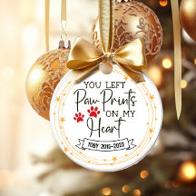 Dog Memorial Ornament