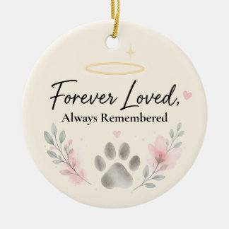 Dog Memorial Ornament – Personalised