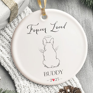Dog Memorial Ornament Pet Personalized 