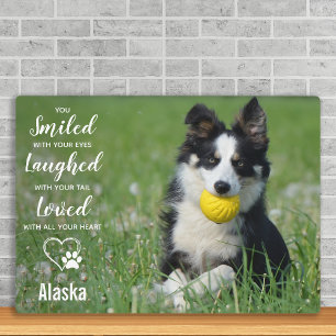 Dog Memorial Pet Loss Gift- Pet Sympathy Keepsake Plaque