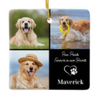 Dog Memorial Pet Loss Personalised 3 Photo Collage