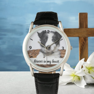 Dog memorial photo memorial pet cat watch