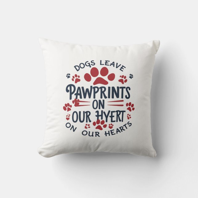 Dog Memorial Pillow (Front)