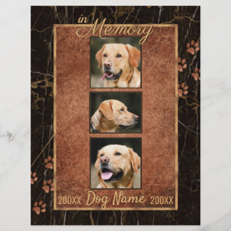 Dog Memory Rainbow Bridge Poem Marble Rustic