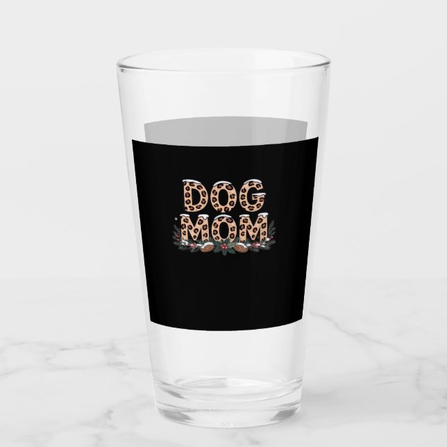dog mom Classic T-Shirt Glass (Front)