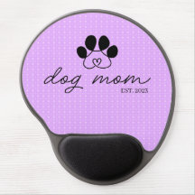 dog mom customizable mouse pad