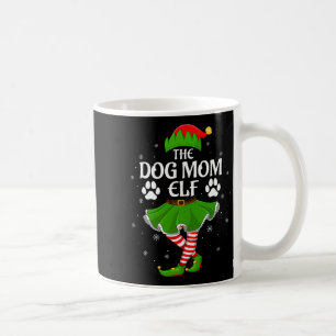 Dog Mom Elf Christmas Family Girls Women Elf Squad Coffee Mug
