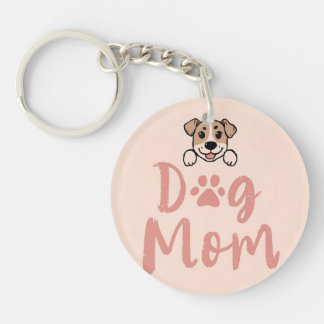 Dog Mom Key Ring