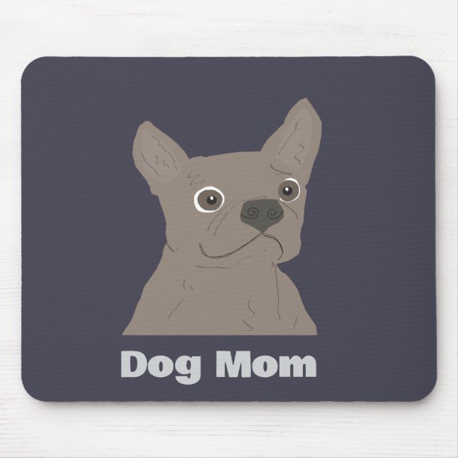 Dog Mom Mouse Mat (Front)