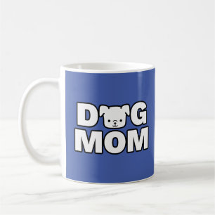 DOG MOM Mug (Blue)