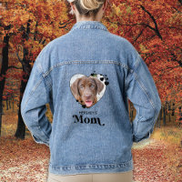Dog MOM Personalised Heart Dog Lover Pet Photo
