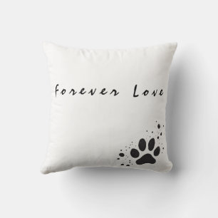 Dog Mom Simple Modern Dog Name & Photo Custom Cushion
