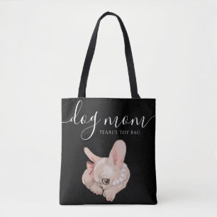 Dog Mom Toy Tote Bag