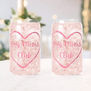 Dog Moms Club Drinking classes (set of 2 ) Can Glass