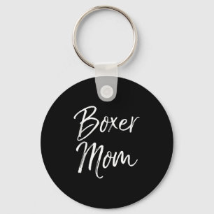 Dog Mother Gift Boxing Mother's Day Quote Cute Box Key Ring