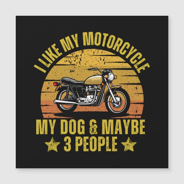 Dog Motorcycle (Front)