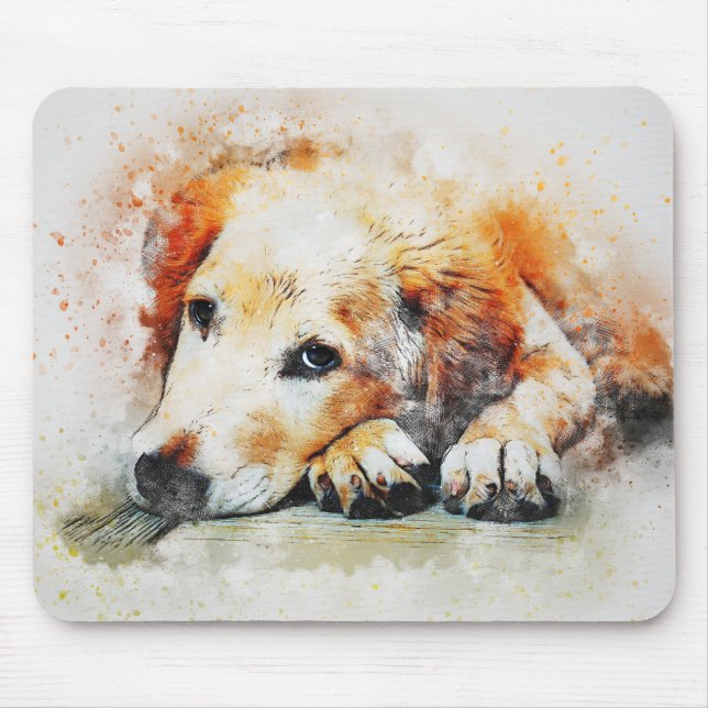 Dog Mouse Mat (Front)
